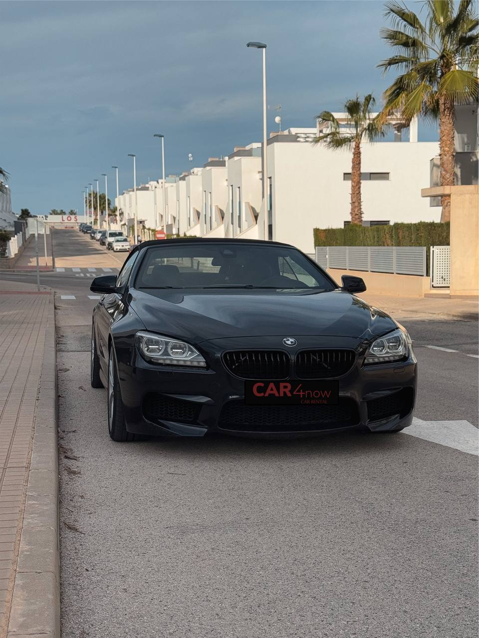 BMW 6 Cabrio передній вигляд