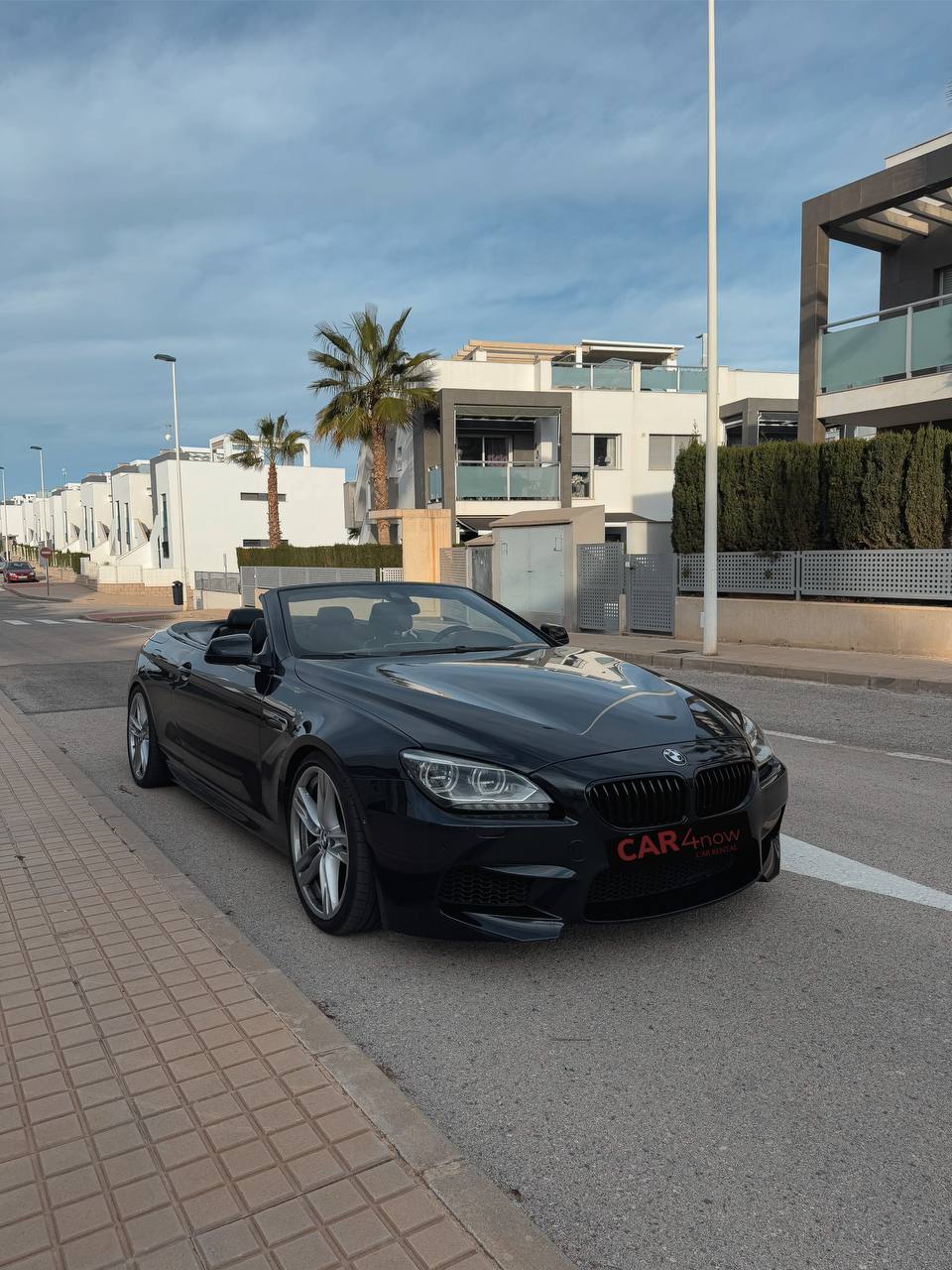 BMW 6 Cabrio бічний вигляд